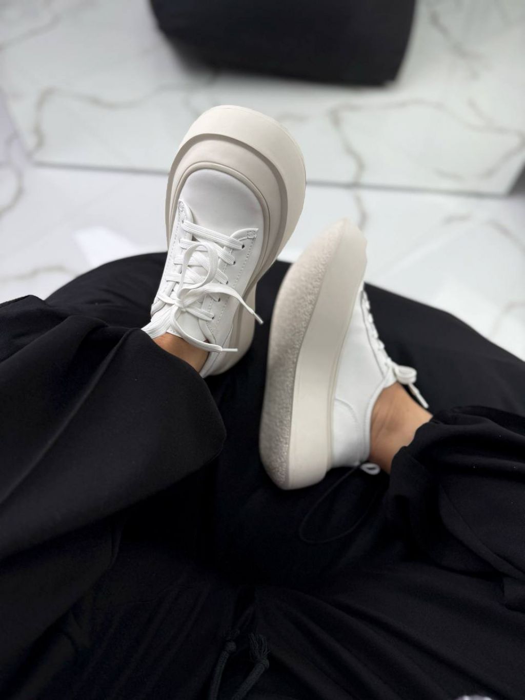 Жіночі масивні  Кеди Тіні White