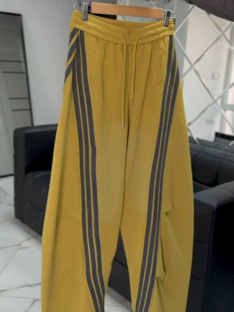 Жіночі широкі спортивні штани ВАПЕР Yellow